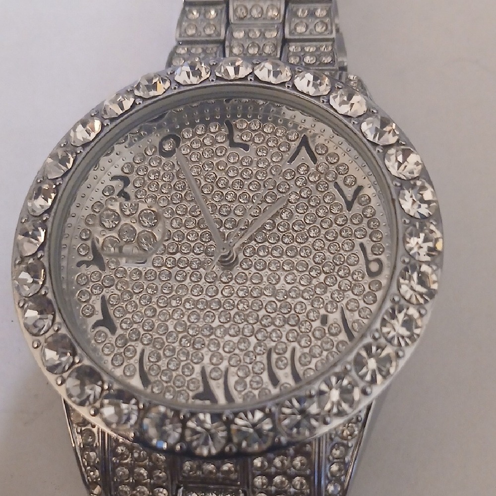 Silver Rhinestone Watches - Picture 3 of 5